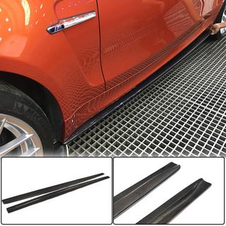 Nakładki progowe Carbon (do E82, Carbon) zdjęcia 1