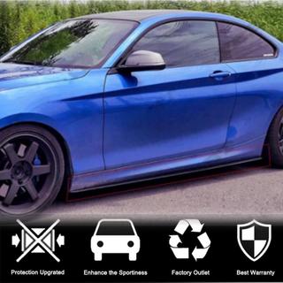Nakładki progowe (do M-Sport, Carbon) BMW 2 Series F22/F23 2014-2021 zdjęcia 2