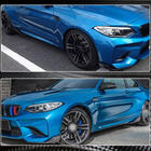 BMW 2 Series F22/F23 2014-2021 Nakładki progowe Carbon V5 (do M-Competition) zdjęcia 5