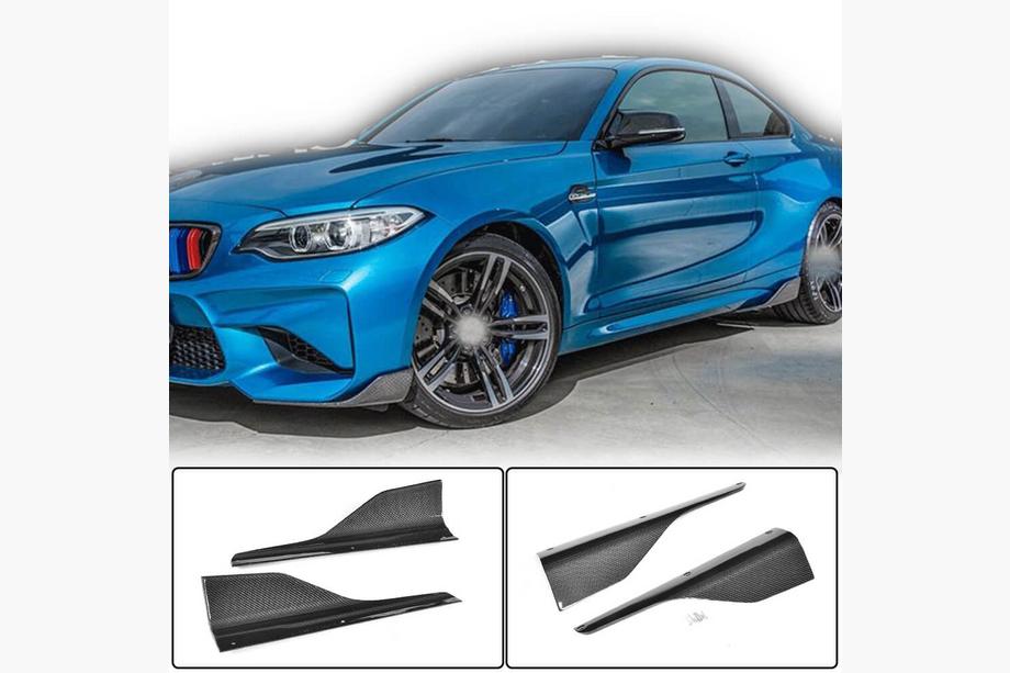 BMW 2 Series F22/F23 2014-2021 Nakładki progowe Carbon V5 (do M-Competition) Image