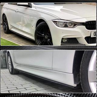 Nakładki progowe V1 (do progów M-Sport, karbon) BMW 3 Series F30/F31 2012-2019 zdjęcia 4