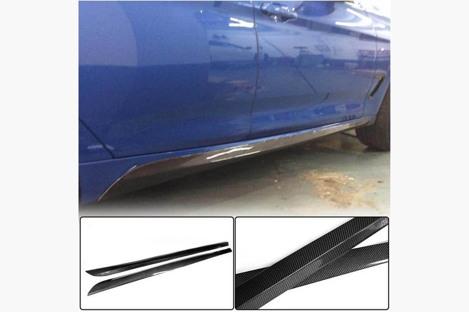 BMW 3 Series F34 2013–2020 Nakładki Progowe (do F34 M-Sport, Carbon) Zdjęcia 1
