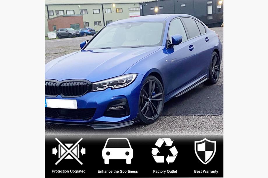 BMW 3 Series G20/G21 2018- Nakładki progowe V4 (do G20 M-Sport, karbon) Zdjęcia 10
