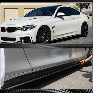 Nakładki progowe V2 (do F32/F33 M-Sport, Carbon) zdjęcia 4