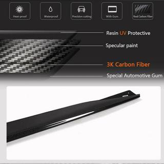 Nakładki progowe (do G26, Carbon) BMW 4 Series G22/23/26 2020- zdjęcia 4