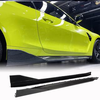 Nakładki Progowe V1 (do G82/G83, Carbon) BMW 4 Series G22/23/26 2020- zdjęcia 1