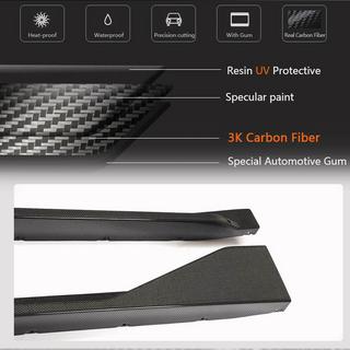 Nakładki Progowe V1 (do G82/G83, Carbon) BMW 4 Series G22/23/26 2020- zdjęcia 4