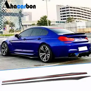 Nakładki progowe V1 (do F06 M-Sport, Carbon) zdjęcia 1