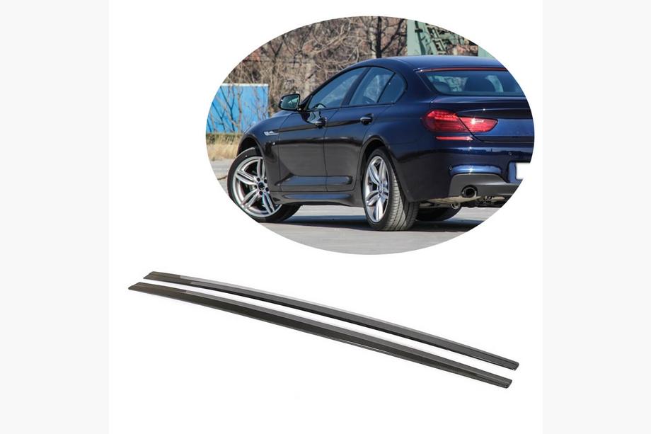 BMW 6 Series F12/F13/F06 2011-2018 Nakładki progowe V2 (do F06 M-Sport, Carbon) Image
