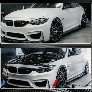 Nakładki progowe V2 (do progów M3, karbon) BMW 3 Series F30/F31 2012-2019 zdjęcia 4