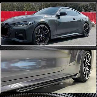 Nakładki Progowe V3 (do G22/G23 M-Sport, Carbon) BMW 4 Series G22/23/26 2020- zdjęcia 3