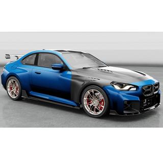 Nakładki progowe V1 (do G87, Carbon) zdjęcia 4