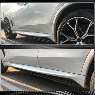 Nakładki progowe Carbon V1 (Prawdziwy karbon) BMW X5 G05 2019–2026 zdjęcia 4