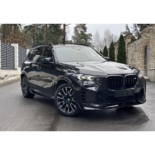 Nakładki progowe V3 (Czarny Połysk) BMW X5 G05 2019–2026 zdjęcia 1
