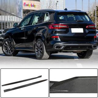 Nakładki progowe Carbon V2 (Prawdziwy karbon) BMW X5 G05 2019–2026 zdjęcia 1