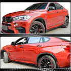BMW X6 F16 2014-2019 Nakładki progowe (do F86, karbon) zdjęcia 4