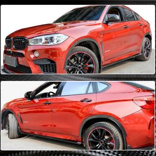 Nakładki progowe (do F86, karbon) BMW X6 F16 2014-2019 zdjęcia 4