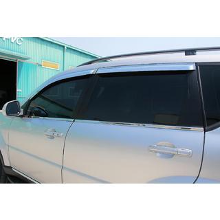 Zewnetrzne Ozdobne Listwy Okien Stal Nierdzewna (4 szt) SsangYong Rexton I 2001-2017 zdjęcia 1
