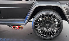 Mercedes G сlass W465 2025- Końcówki wydechu BRB Carbon (2 szt.) zdjęcia 1