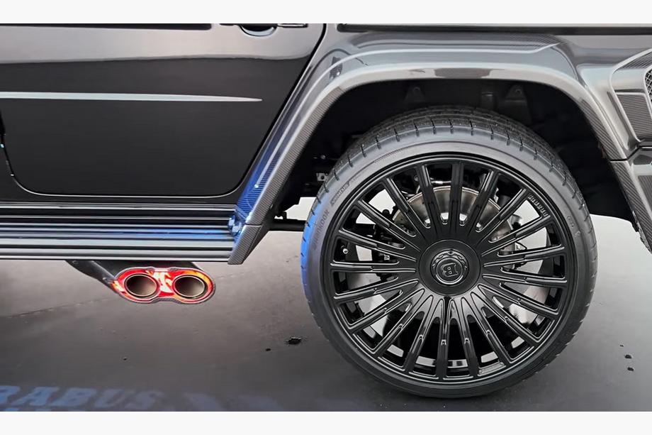 Mercedes G сlass W465 2025- Końcówki wydechu BRB Carbon (2 szt.) Image