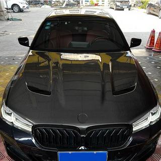 Maska (F90-Style, Carbon) BMW Seria 5 G30/G31 2017–2023 zdjęcia 2
