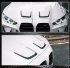 BMW 3 Series G20/G21 2018- Nakładka maski (do G80, Carbon) zdjęcia 5