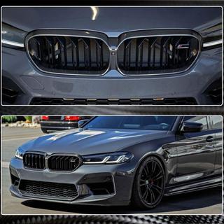 Obramowanie Atrapy (2021-2023, Carbon) BMW Seria 5 G30/G31 2017–2023 zdjęcia 4