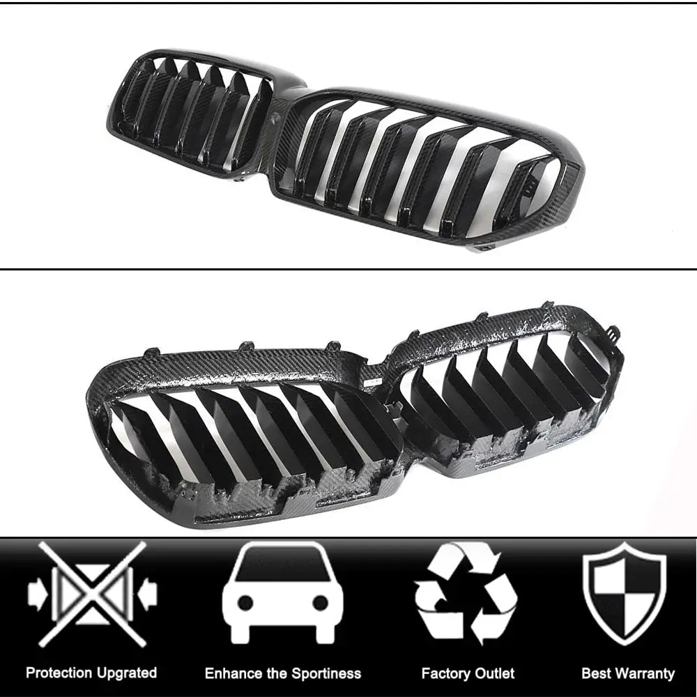 Nerki M-Look V1 (2021-2023, Suchy Karbon) BMW Seria 5 G30/G31 2017–2023 zdjęcia 2