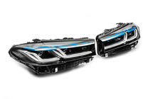 BMW Seria 5 G30/G31 2017–2023 Przednie reflektory Full LED Laser po liftingu (wymiana zderzaka) zdjęcia 4