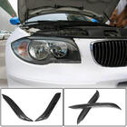 BMW 1 Series E81/E82/E87/E88 2004-2011 Brewki na reflektory (Carbon) zdjęcia 1