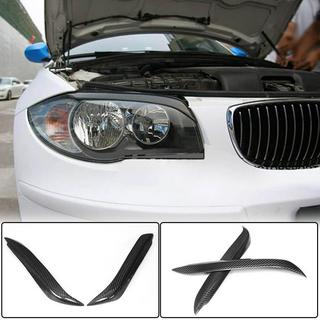 Brewki na reflektory (Carbon) BMW 1 Series E81/E82/E87/E88 2004-2011 zdjęcia 1