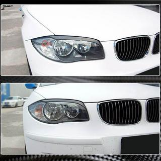 Brewki na reflektory (Carbon) BMW 1 Series E81/E82/E87/E88 2004-2011 zdjęcia 3