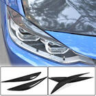BMW 3 Series F30/F31 2012-2019 Brewki na Reflektory V2 (do F30, Carbon) zdjęcia 3