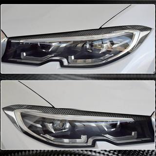 Brewki na Reflektory (2018-2022, Carbon) BMW 3 Series G20/G21 2018- zdjęcia 4
