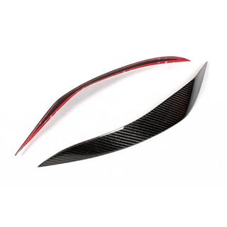 Brewki na reflektory (2010-2013, Carbon) BMW 5 Series F10/F11 2010–2016 zdjęcia 4