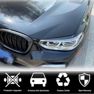 Brewki na reflektory (2018-2021, Carbon) BMW X3 G01 2018- zdjęcia 3
