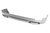 Toyota Land Cruiser Prado 150 2009-2023 Nakładki na przedni i tylny zderzak Luxury (2013-2017) Biały zdjęcia 9