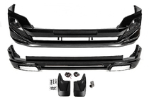 Toyota Land Cruiser Prado 150 2009-2023 Nakładki na przedni i tylny zderzak Luxury (2013-2017) Biały zdjęcia 3