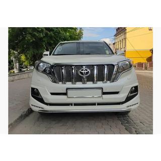 Nakładki na przedni i tylny zderzak Luxury (2013-2017) Toyota Land Cruiser Prado 150 2009-2023 zdjęcia 1