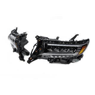 Reflektory przednie Lexus-Design 4-LED V2 (2017+, 2 szt) Toyota Land Cruiser Prado 150 2009-2023 zdjęcia 4