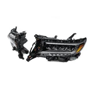 Reflektory przednie Lexus-Design 4-LED V2 (2017+, 2 szt) Toyota Land Cruiser Prado 150 2009-2023 zdjęcia 4