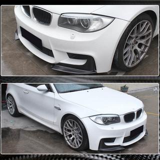 Nakładki Flap na przedni zderzak (do 1M E82, Carbon) BMW 1 Series E81/E82/E87/E88 2004-2011 zdjęcia 4