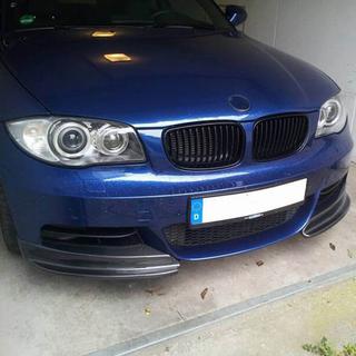 Nakładki Flap na Zderzak Przedni (do E82/E88 M-Sport, Carbon) BMW 1 Series E81/E82/E87/E88 2004-2011 zdjęcia 2