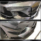 BMW 2 Series F22/F23 2014-2021 Nakładki na przedni zderzak Flap FRP V2 do F87 M2 2016-2020 zdjęcia 4
