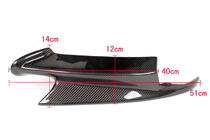 BMW 3 Series E92/E93 2006–2013 Nakładki Flap na Przedni Zderzak Carbon (do M3, Carbon) zdjęcia 6