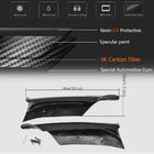 BMW 3 Series E90/E91 2005-2011 Flapy na przedni zderzak (do E90 2005-2008 M-Sport, Carbon) zdjęcia 5