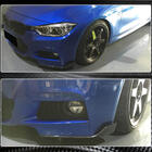 BMW 3 Series F30/F31 2012-2019 Nakładki Flap na Zderzak Przedni (do F30 M-Sport, Carbon) zdjęcia 5
