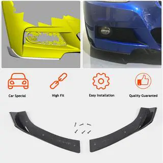 Nakładki Flap na Zderzak Przedni (do F30 M-Sport, Carbon) zdjęcia 2
