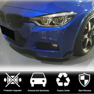 Nakładki Flap na Zderzak Przedni (do F30 M-Sport, Carbon) zdjęcia 3
