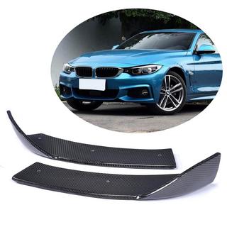 Nakładki Flap na Zderzak Przedni (do M-Sport, Carbon) BMW 4 Series F32/F33/F36 2012-2020 zdjęcia 1